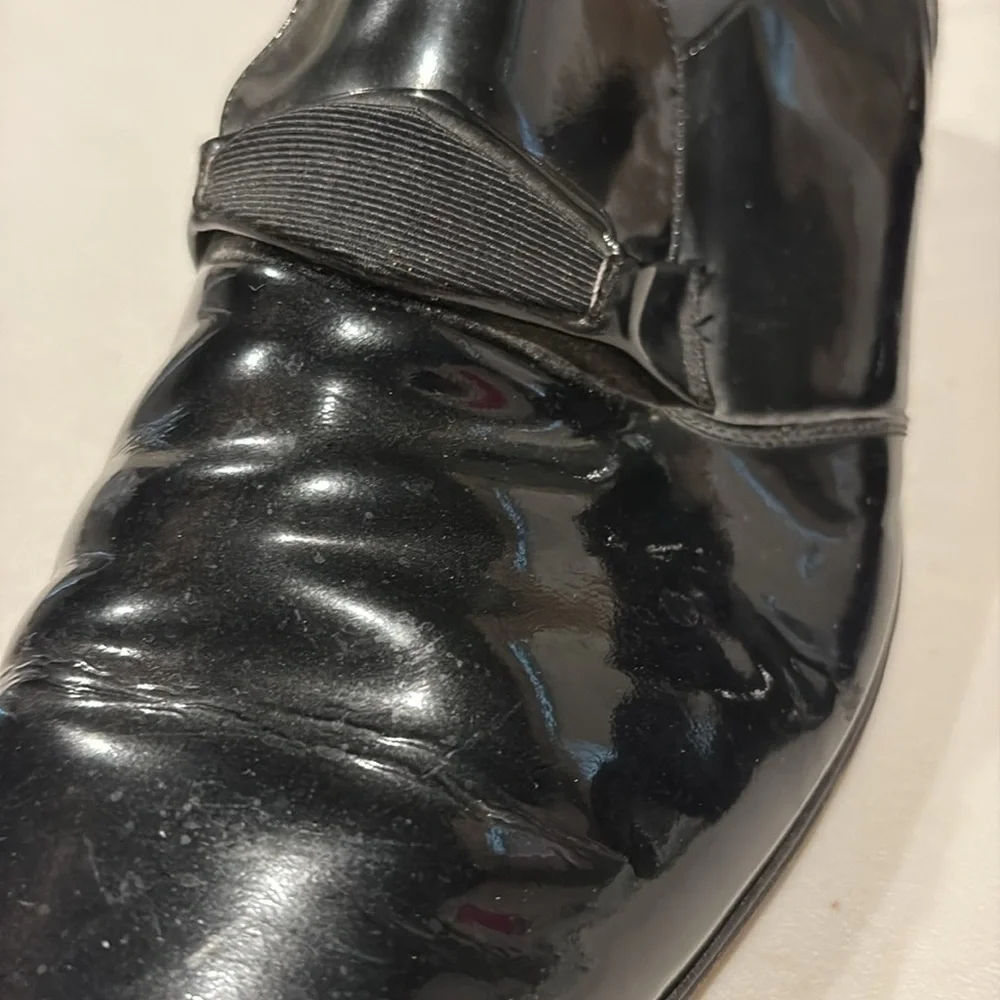 Florsheim - designer collection - Men's Black Patent Formal Shoes.  Size 10.5